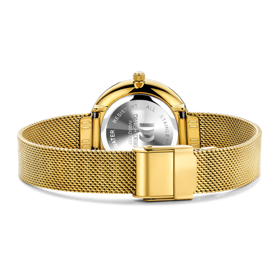 Danish Design IV05Q1307 Amelia Ripple Gold Watch