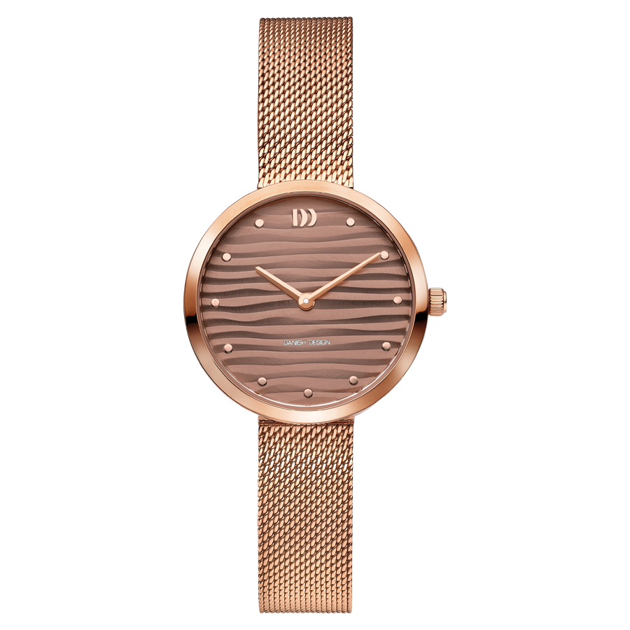 Danish Design IV69Q1307 Amelia Ripple Rose Choco Watch