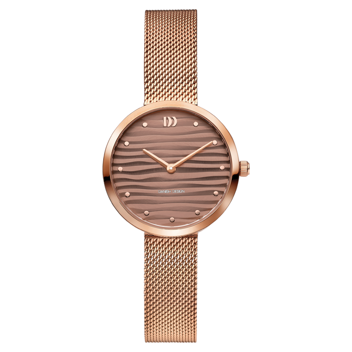 Danish Design IV69Q1307 Amelia Ripple Rose Choco Watch