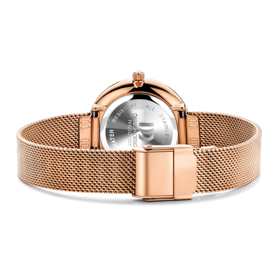 Danish Design IV69Q1307 Amelia Ripple Rose Choco Watch
