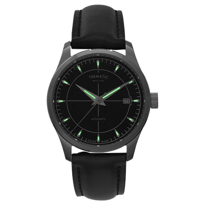 Trematic 1321121 ZY6 Ossidiana 38mm Automatic Watch