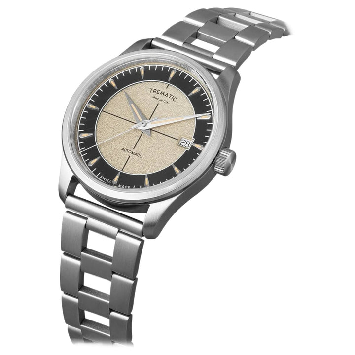 Trematic 1327121b ZY6 Tortora 38mm Bracelet By Forstner Automatic Watch