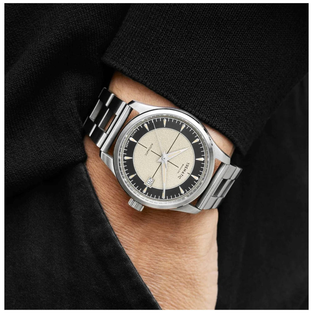 Trematic 1327121b ZY6 Tortora 38mm Bracelet By Forstner Automatic Watch