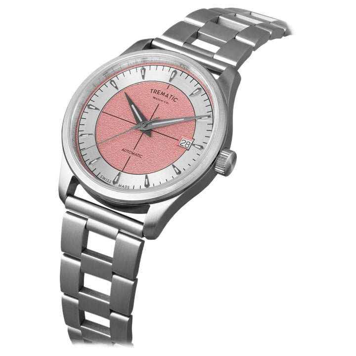 Trematic 1327124b ZY6 Antico 38mm Bracelet By Forstner Automatic Watch