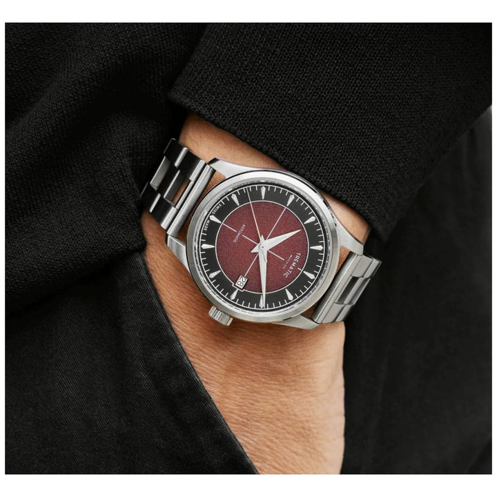 Trematic 1327126b ZY6 Borgogna 38mm Bracelet By Forstner Automatic Watch