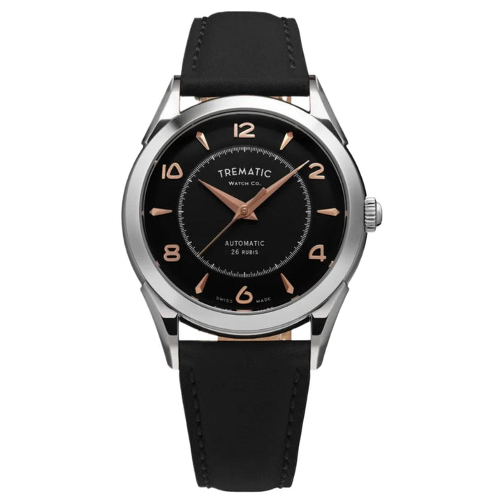 Trematic 1331121 Archivio Uno-ref.502-Nero Automatic Watch