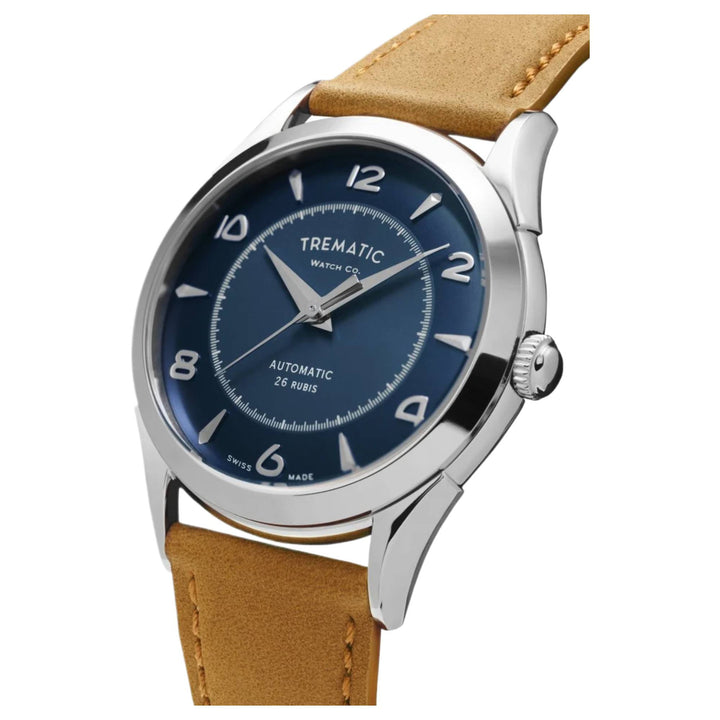 Trematic 1335129 Archivio Uno-ref.502-Blue Automatic Watch