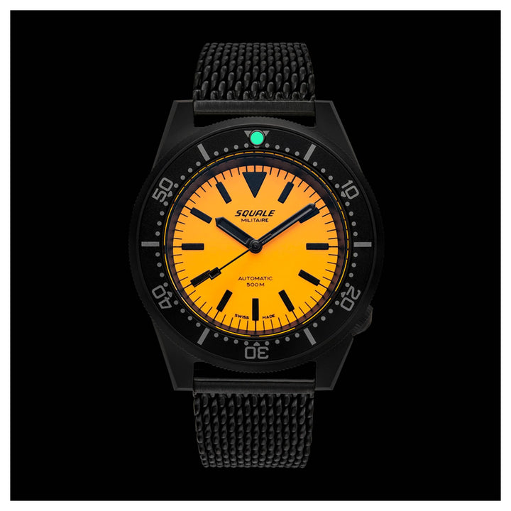 Squale 1521DLCFOR.MEPVD20 500 Meter Swiss Automatic Dive Watch