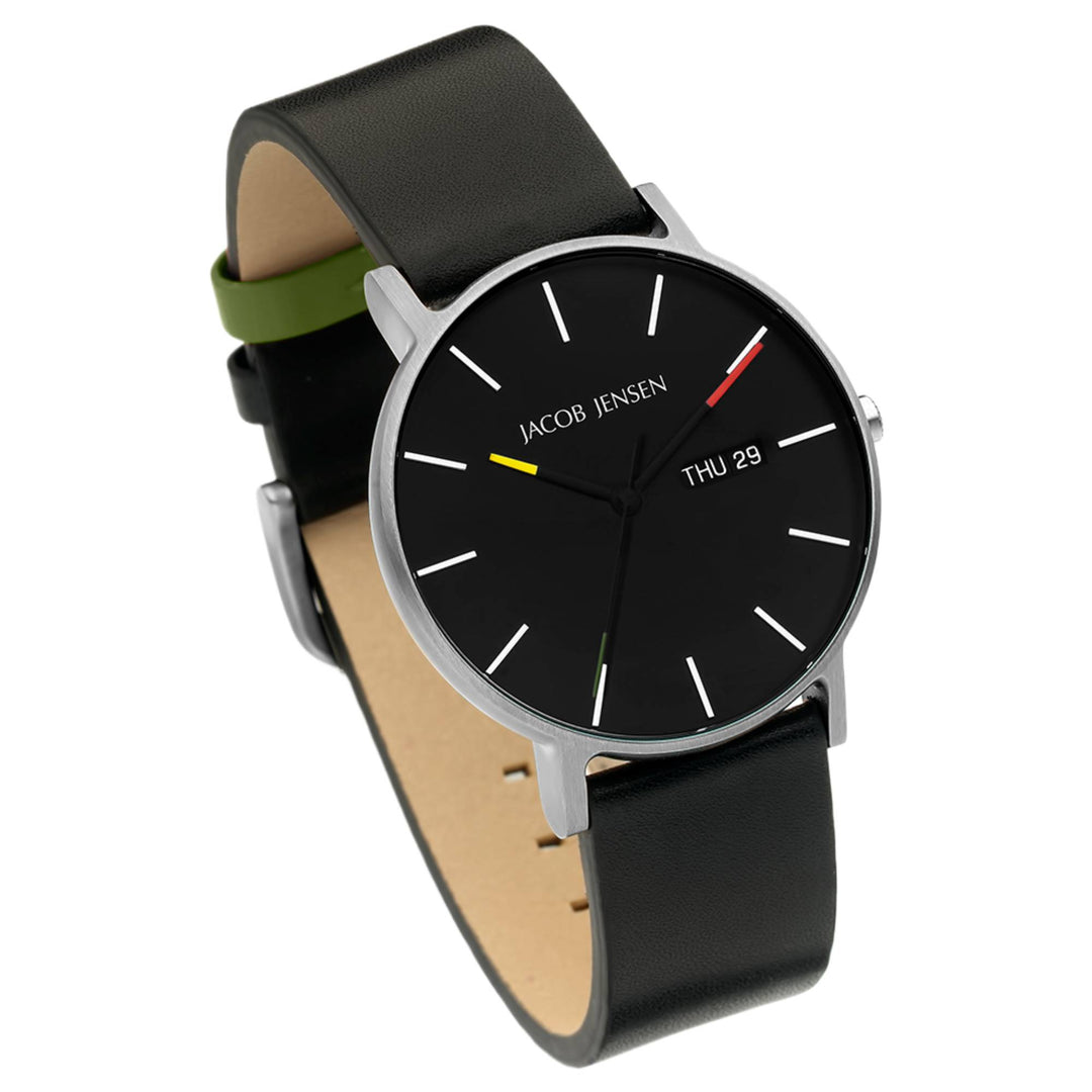 Jacob Jensen 162 Timeless Nordic Contemporary Quartz Watch