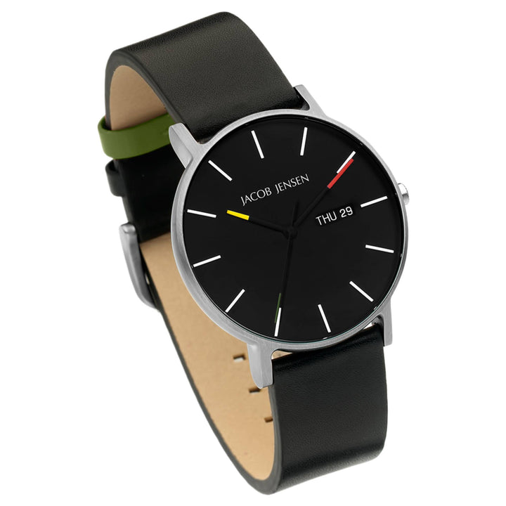 Jacob Jensen 162 Timeless Nordic Contemporary Quartz Watch