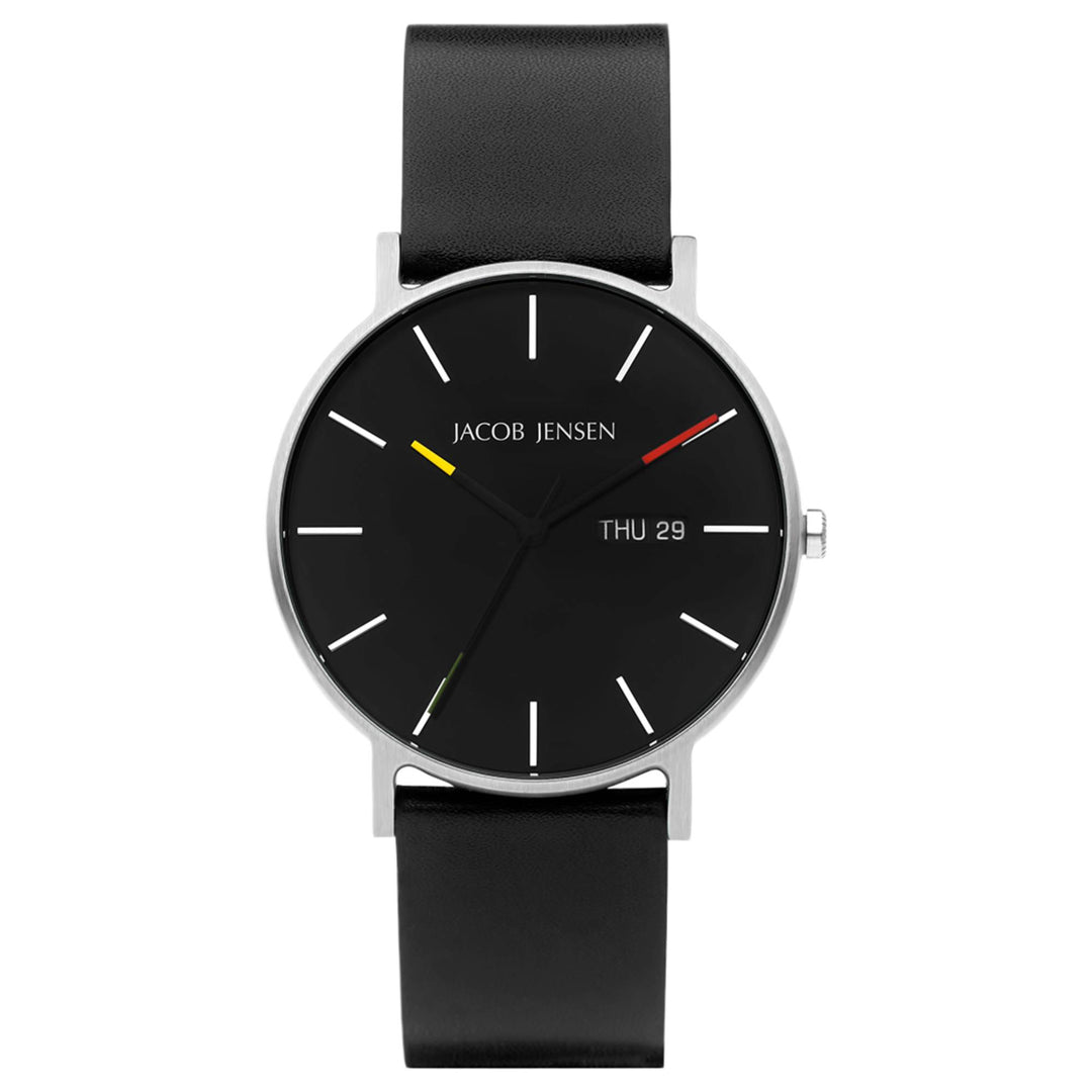 Jacob Jensen 162 Timeless Nordic Contemporary Quartz Watch