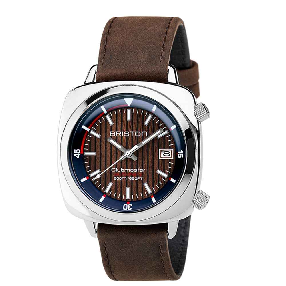 Briston Clubmaster Diver - Yachting Acier - Bleu Marine 18642.PS.D.9W.LVC Watch