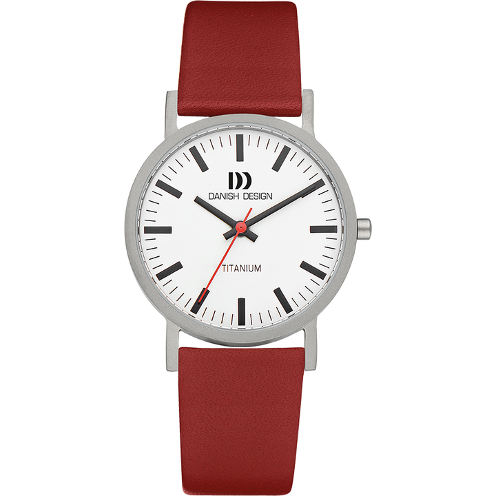 Danish Design IQ19Q199 Rhine White Red Medium Watch