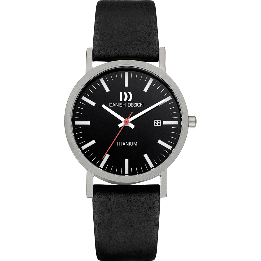 Danish Design IQ23Q199 Rhine Black Black Date Medium Watch