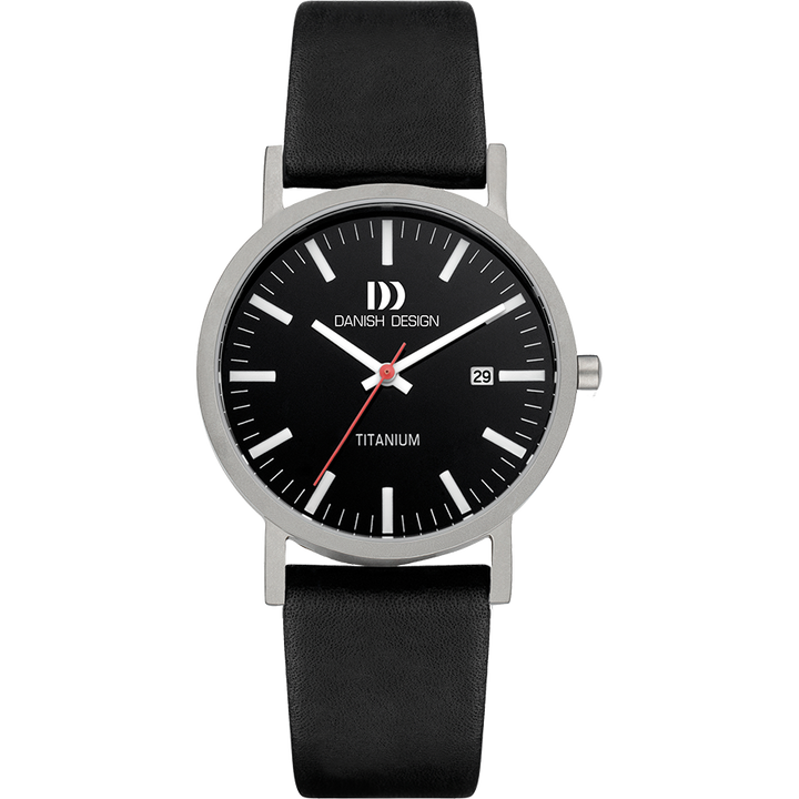Danish Design IQ23Q199 Rhine Black Black Date Medium Watch