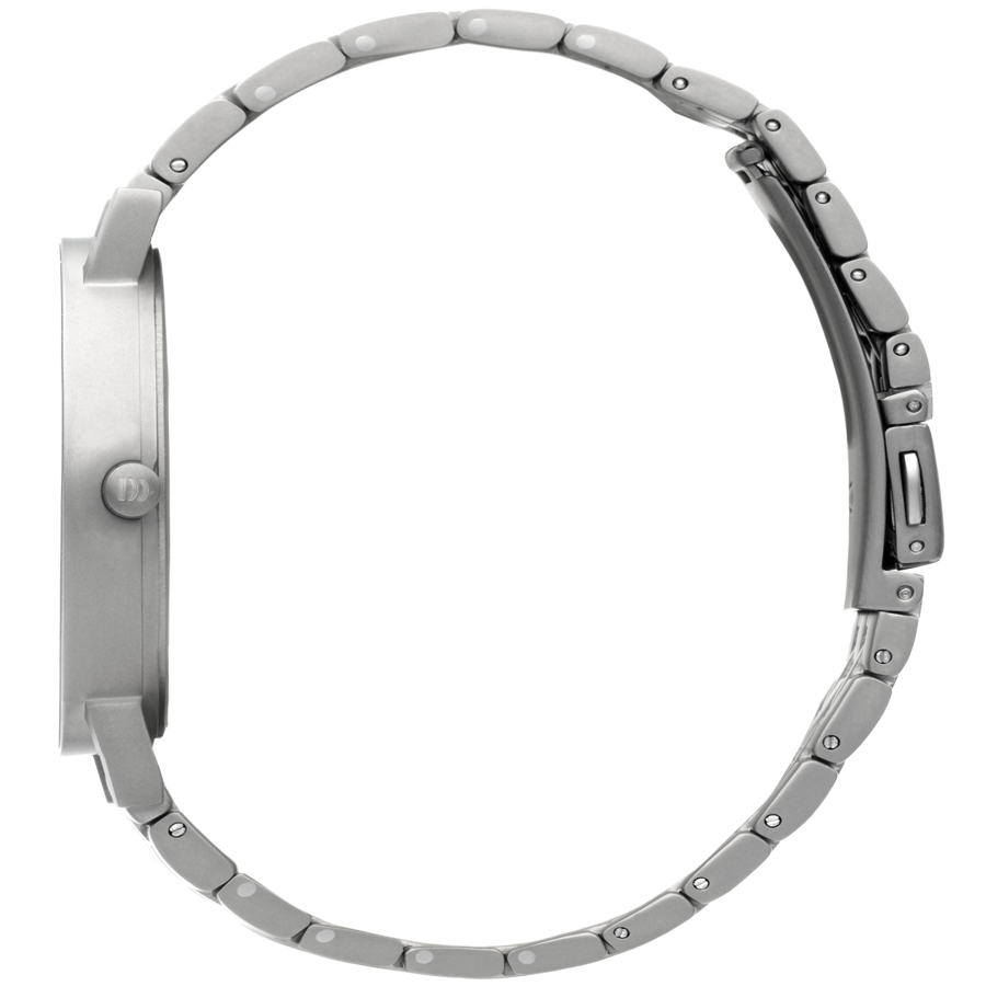 Danish Design IQ92Q199 Rhine Link White Date Medium Watch
