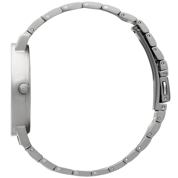 Danish Design IQ92Q199 Rhine Link White Date Medium Watch