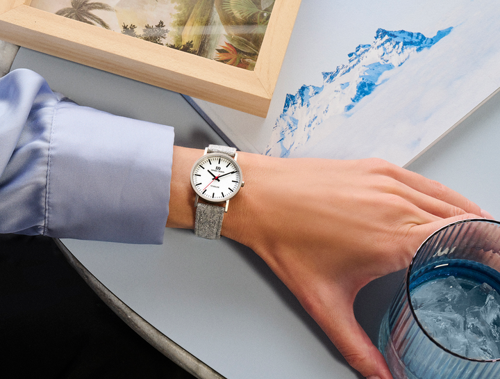 Danish Design IV41Q199 Rhine Vegan Light Grey Small Watch