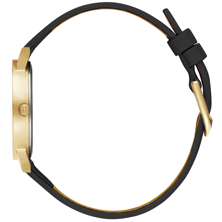 Danish Design IV81Q199 Rhine NMBRS Satin Gold Date Small Watch