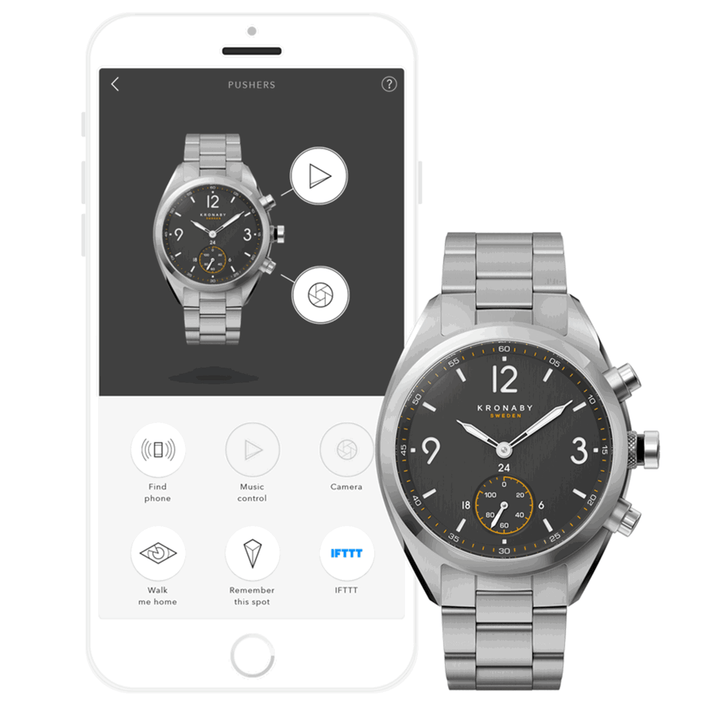Kronaby S3113/1 Apex Hybrid Smartwatch - H S Johnson