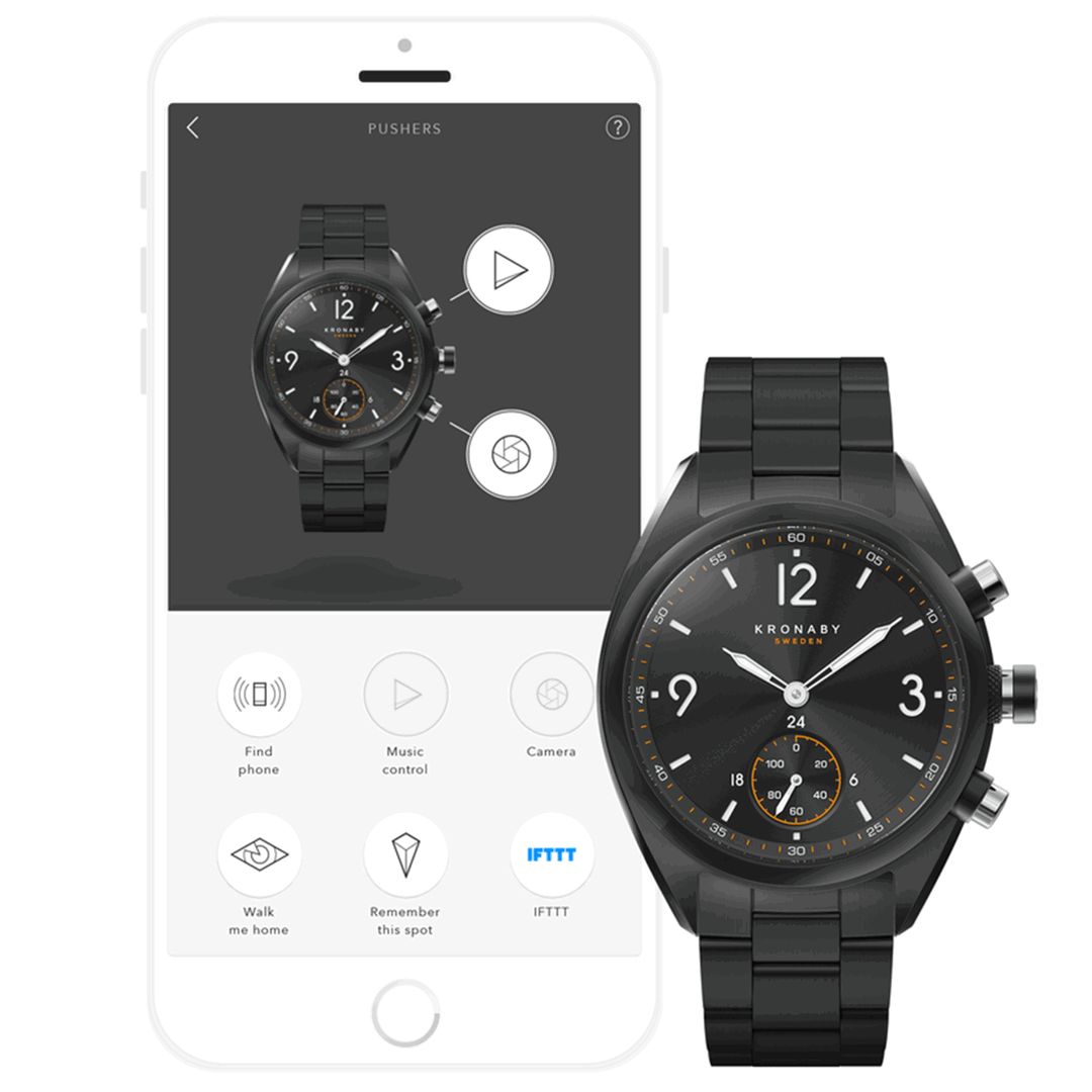 Kronaby S3115/1 Apex Hybrid Smartwatch - H S Johnson