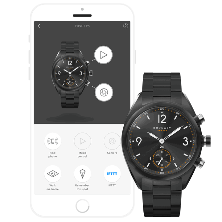 Kronaby S3115/1 Apex Hybrid Smartwatch - H S Johnson