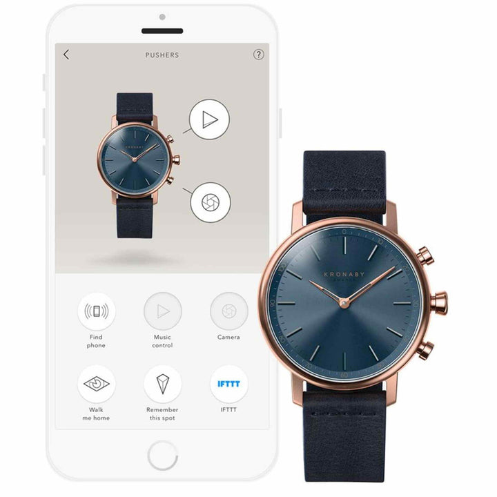Kronaby S0669/1 Carat Hybrid Smartwatch - H S Johnson