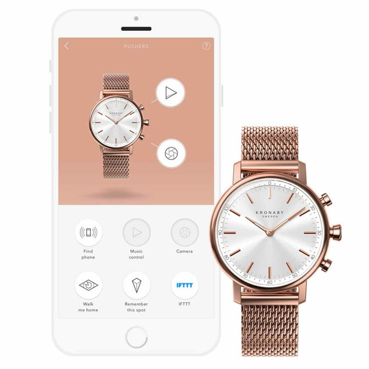 Kronaby S1400/1 Carat Hybrid Smartwatch - H S Johnson