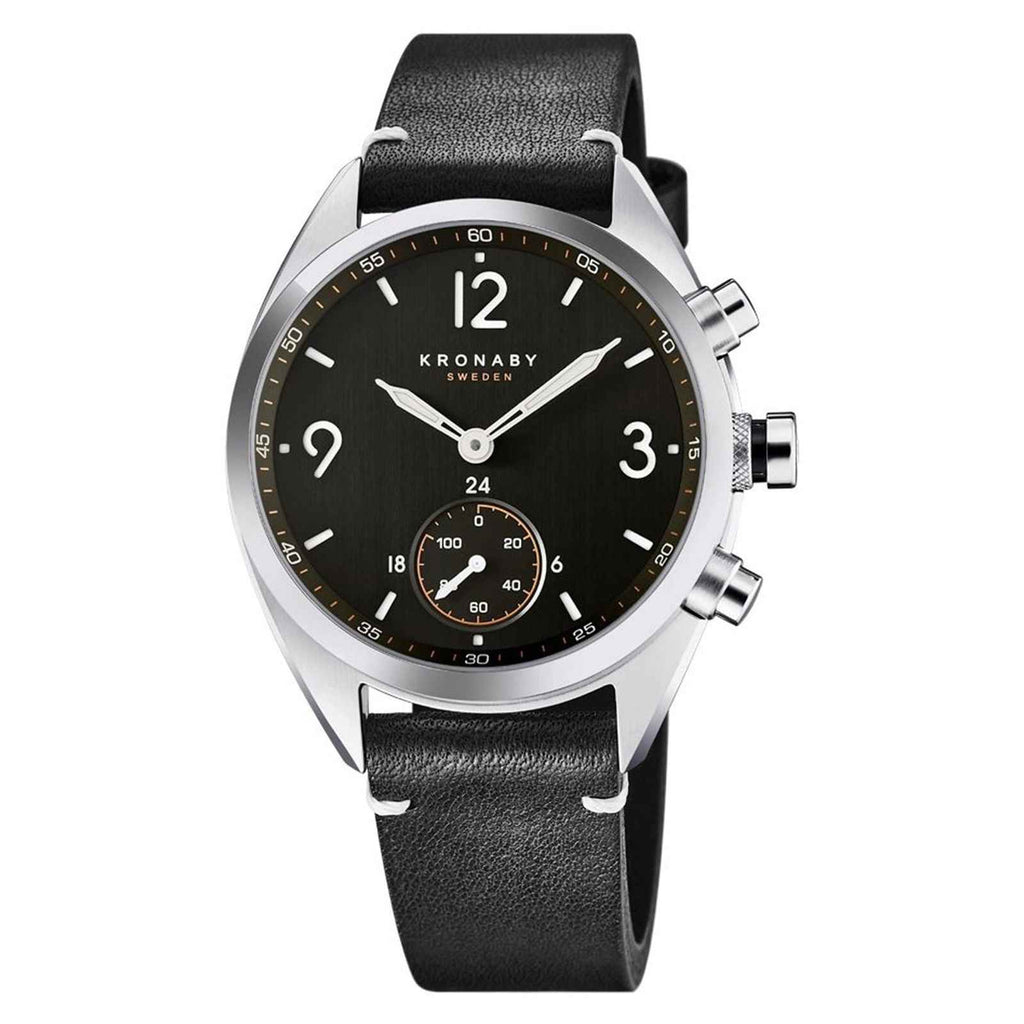 S3114 1 Apex Smartwatch Leather
