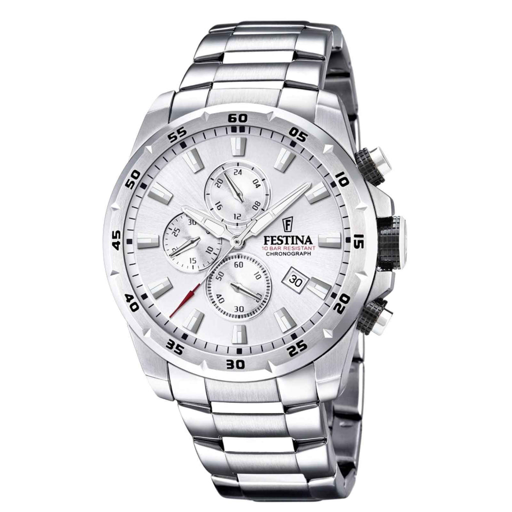 F20463 1 Chronograph Tone Bracelet Watch