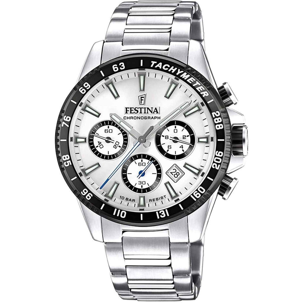 F20560 1 Chronograph Stainless Steel Bracelet Watch