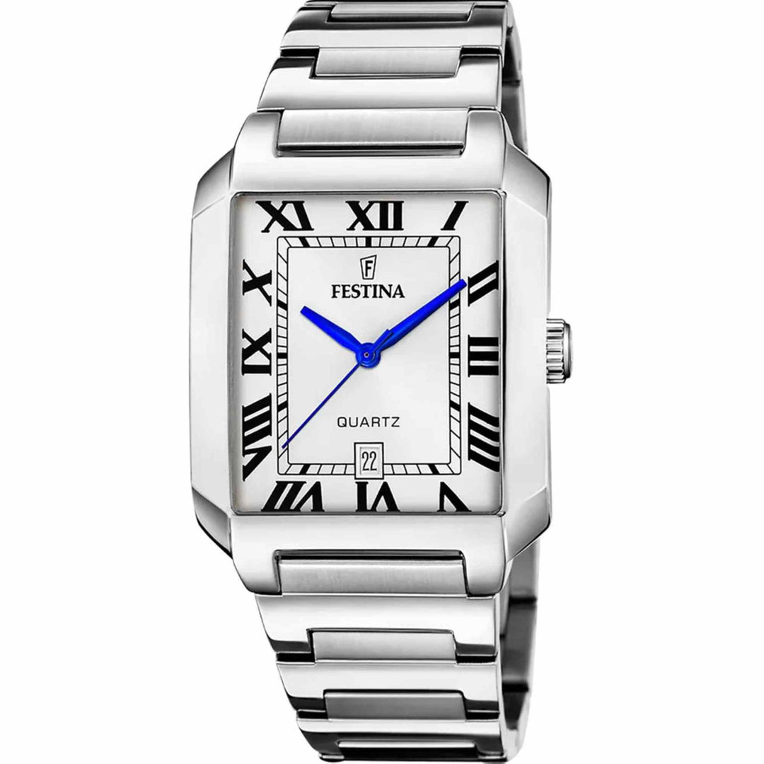 Festina F20677/1 Men's On The Square Wristwatch - H S Johnson