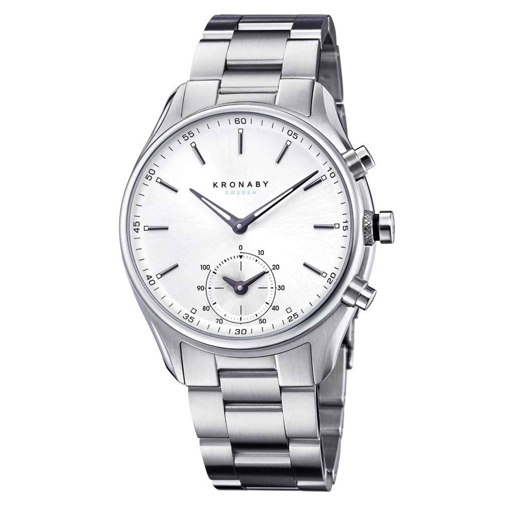S0715 1 Sekel Hybrid Smartwatch Steel Bracelet