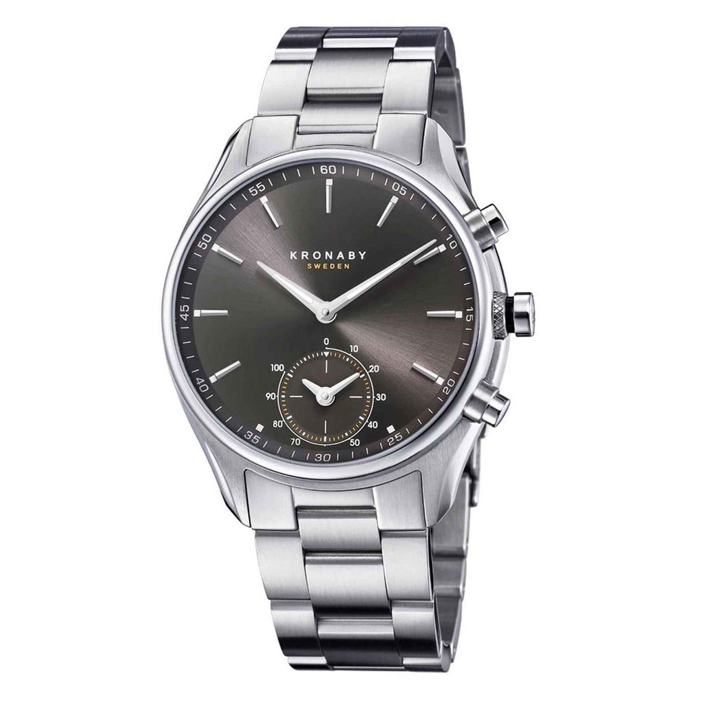 S0720 1 Sekel Smartwatch Steel Bracelet