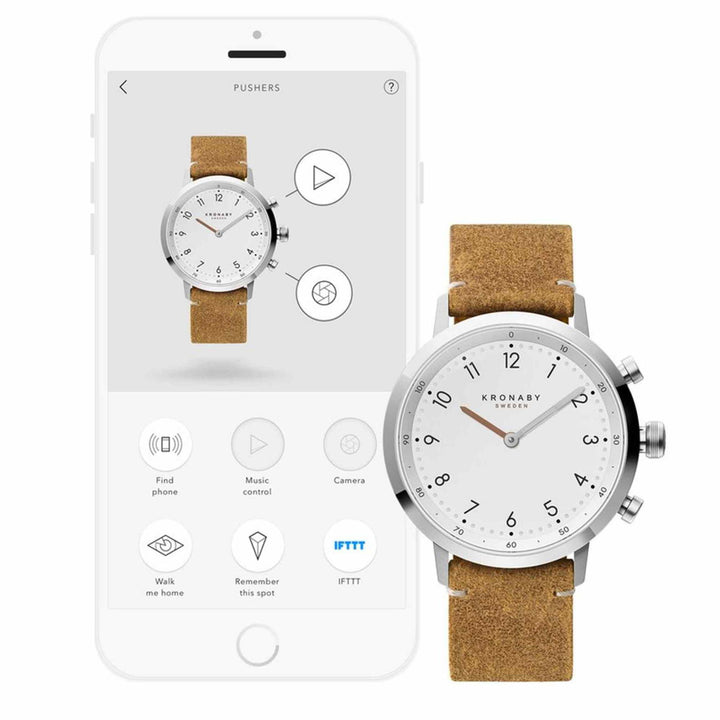 Kronaby S3128/1 Nord Hybrid Smartwatch - H S Johnson