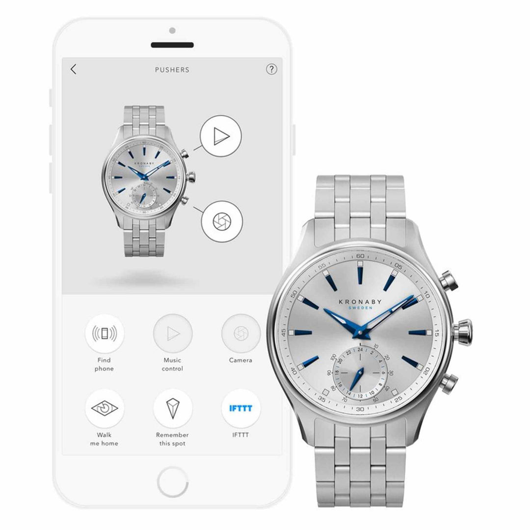 Kronaby S3121/1 Sekel Hybrid Smartwatch - H S Johnson