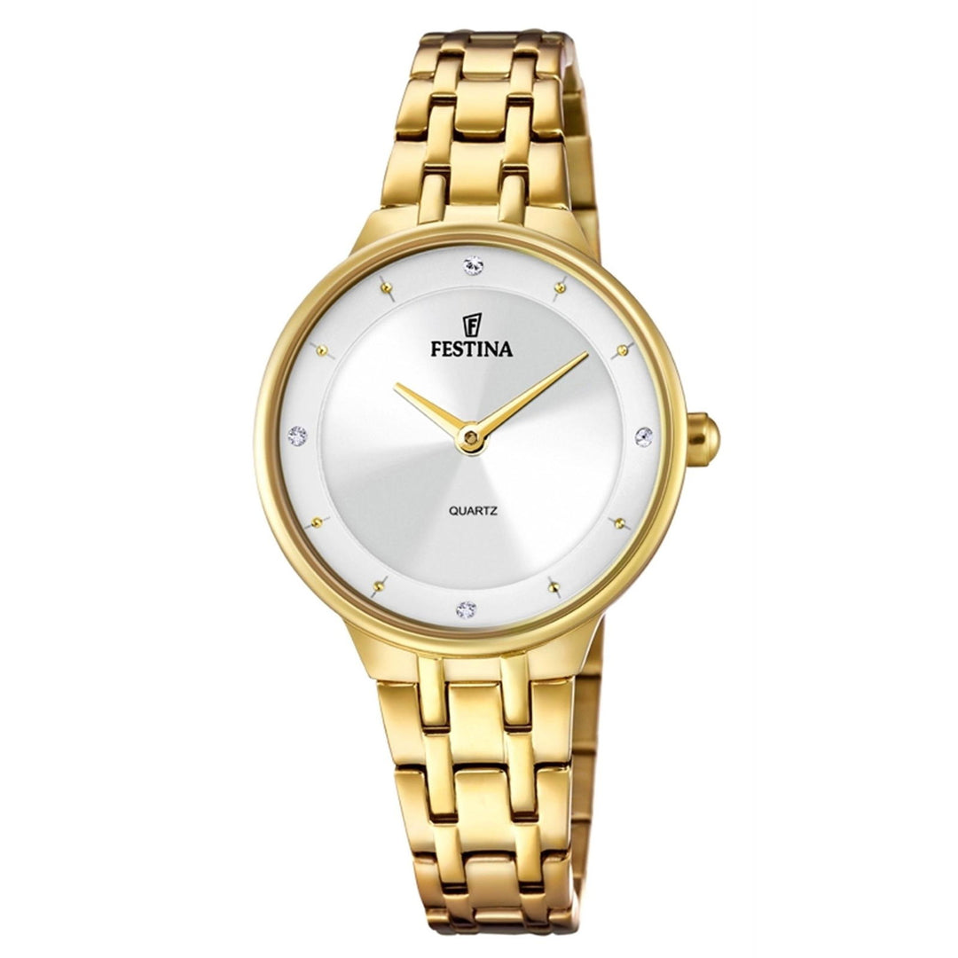 Festina F20601/1 Women's Gold Tone Bracelet Wristwatch - H S Johnson