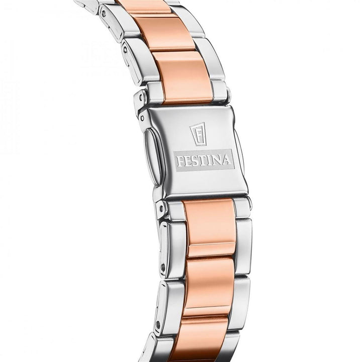 Festina F20595/1 Women's Mademoiselle Two Tone Bracelet Wristwatch - H S Johnson