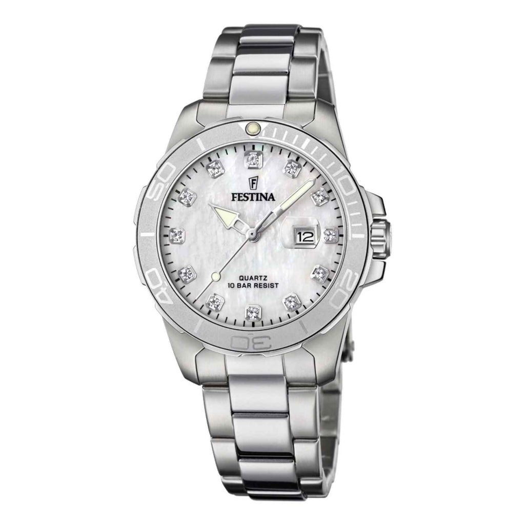 F20503 1 Mother Pearl Dial Tone Watch