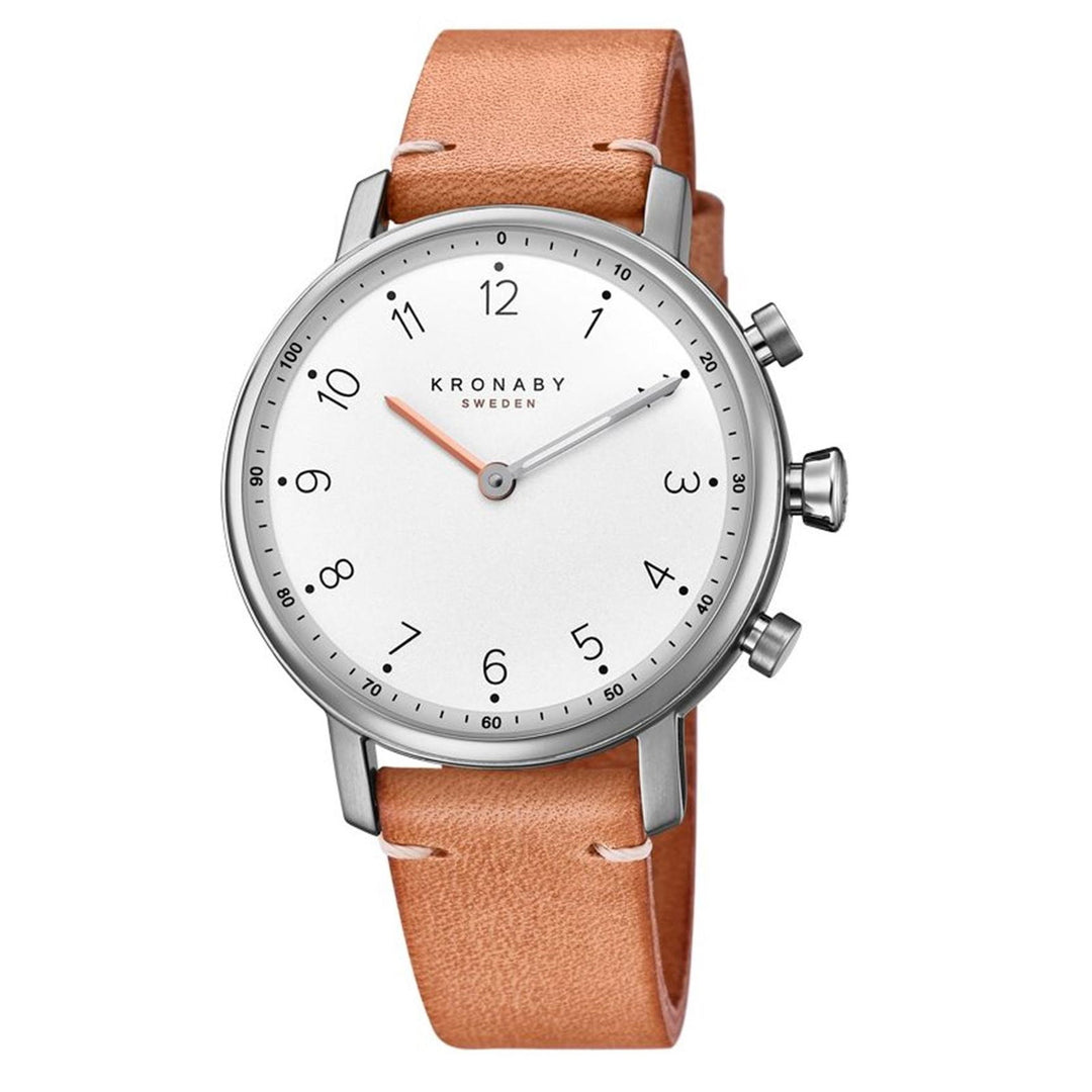 Kronaby S0712/1 Women's Nord Smartwatch Beige Leather - H S Johnson