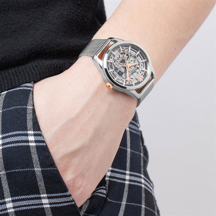 Festina F20627/1 Women's Silver Tone Dial Steel Bracelet Wristwatch - H S Johnson