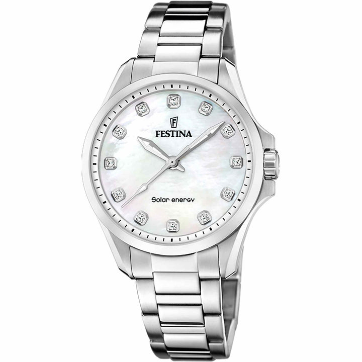 Festina F20654/1 Women's Solar Energy Stainless Steel Wristwatch - H S Johnson