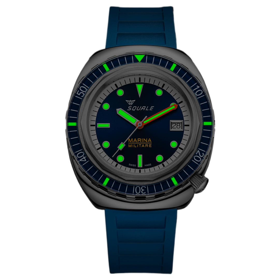 Squale 2001MARINA.RBL 2001 Marina Militare Limited Edition Automatic Dive Watch