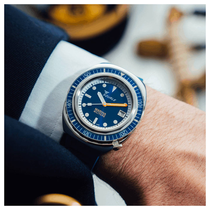 Squale 2001MARINA.RBL 2001 Marina Militare Limited Edition Automatic Dive Watch