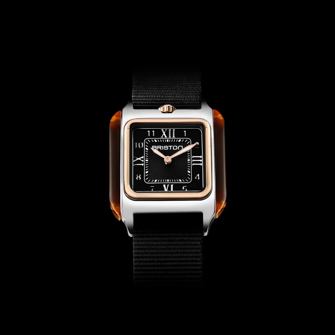 Briston Streamliner Kennedy -  HM - Rose Gold - Noir 252030.PRA.T.1.NB Watch