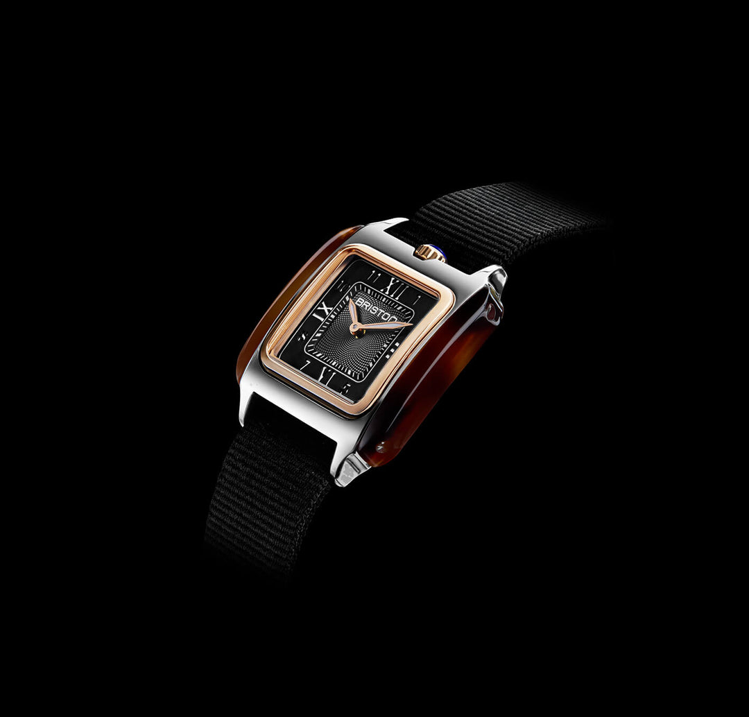 Briston Streamliner Kennedy -  HM - Rose Gold - Noir 252030.PRA.T.1.NB Watch