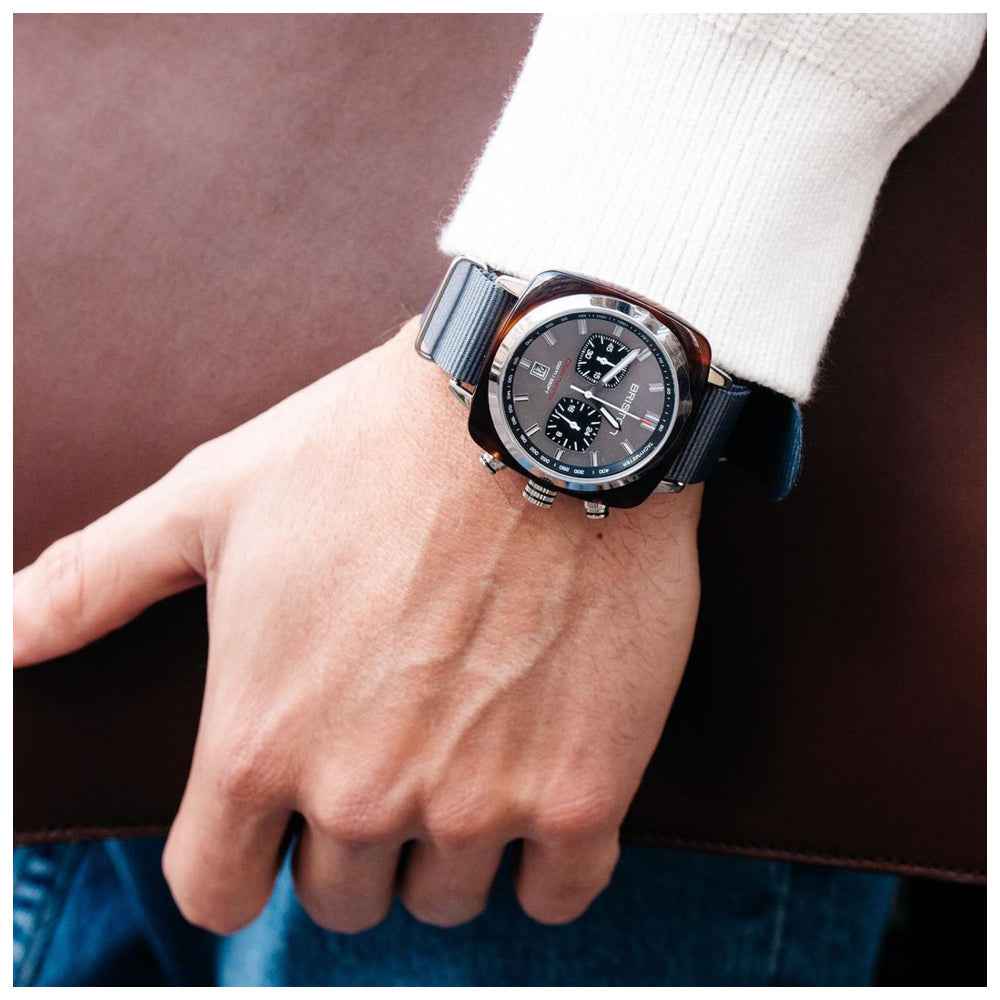 Briston Clubmaster Sport- Chrono - Gris 17142.SA.TS.11.NG Watch