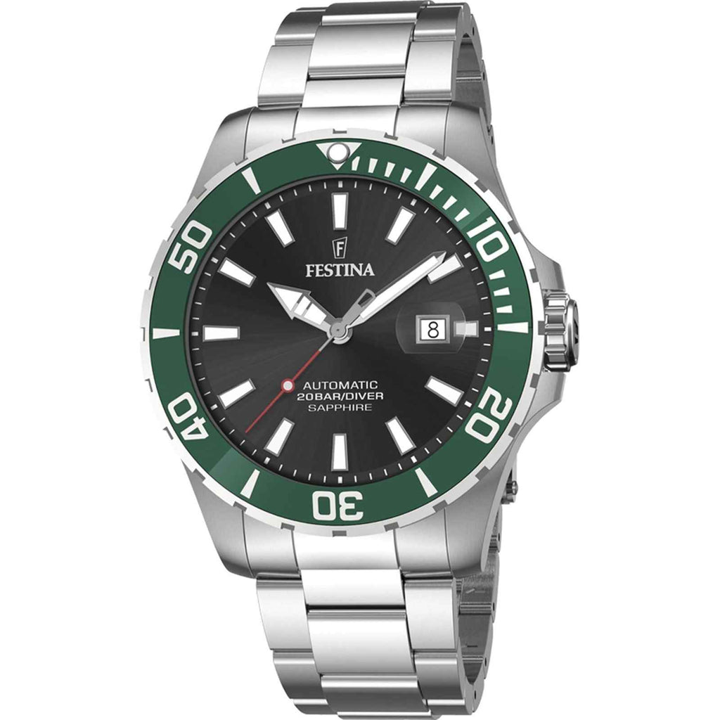 F20531 2 Automatic Steel Bracelet Watch