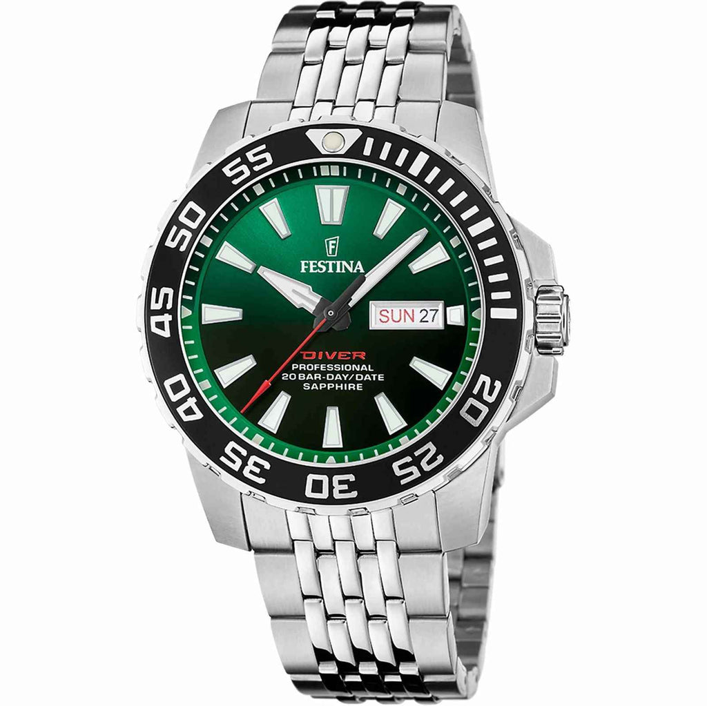 F20661 2 Dial Divers Watch