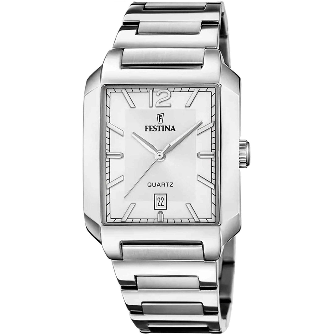 Festina F20677/2 Men's On The Square Wristwatch - H S Johnson